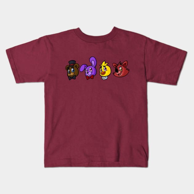 Freddy and Friends -ORIGINAL Kids T-Shirt by TerraTerraCotta